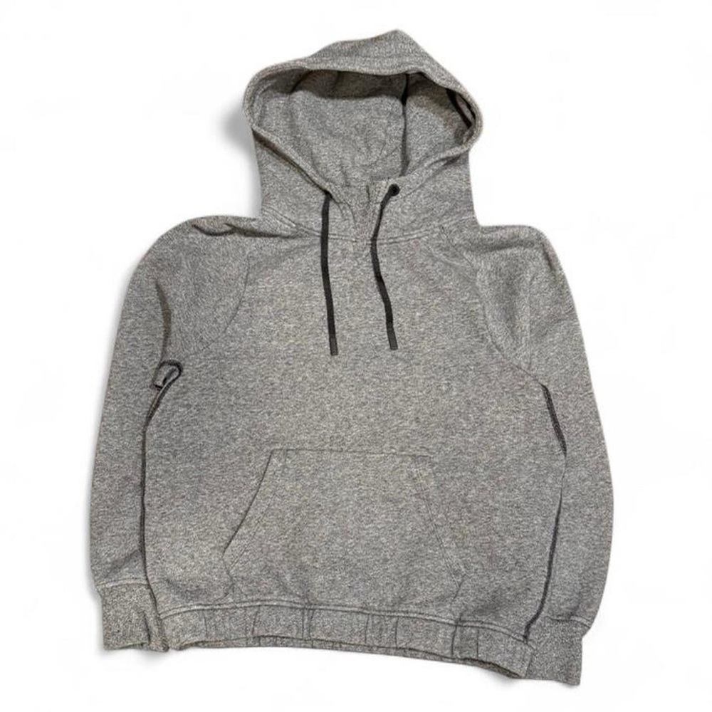 Lululemon Heather Grey Boxy Pullover Hoodie